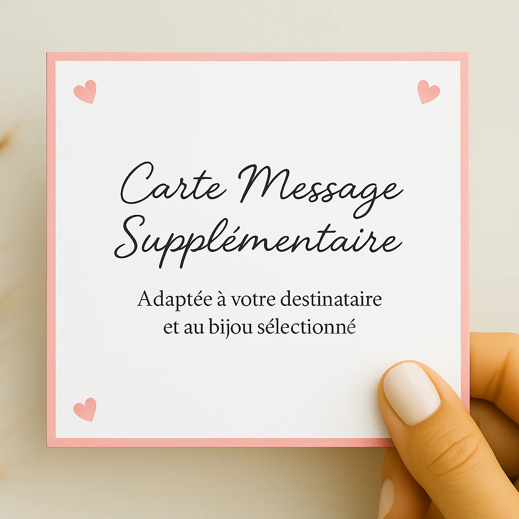 Carte Message Supplémentaire
